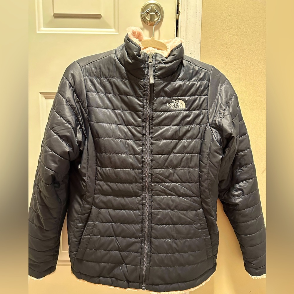 Girls Northface Reversible coat